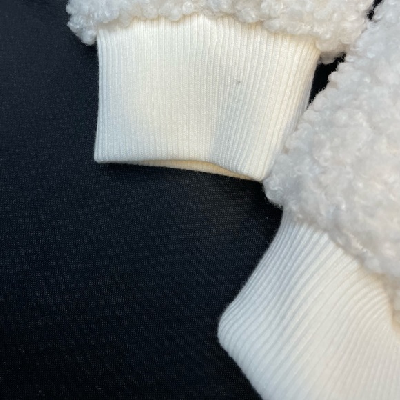 “Truth” By Republic Cream Color Faux Fur Pullover Sweatshirt - Picture 6 of 14